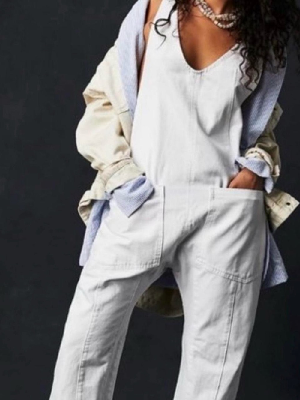 Free People We The Free High Roller Jumpsuit - Picture 1 of 6